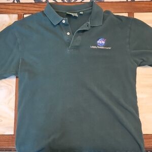 Vintage NASA Langley Research Center Polo Shirt - Size L